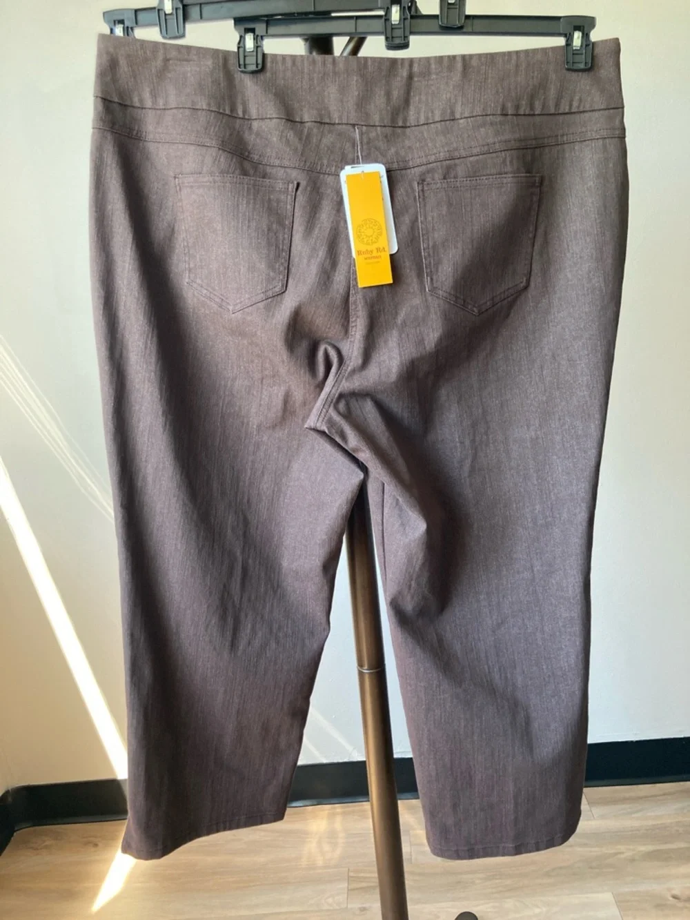 Ruby Rd ankle pant slimming contour waistband pant 24W - Picture 10 of 17